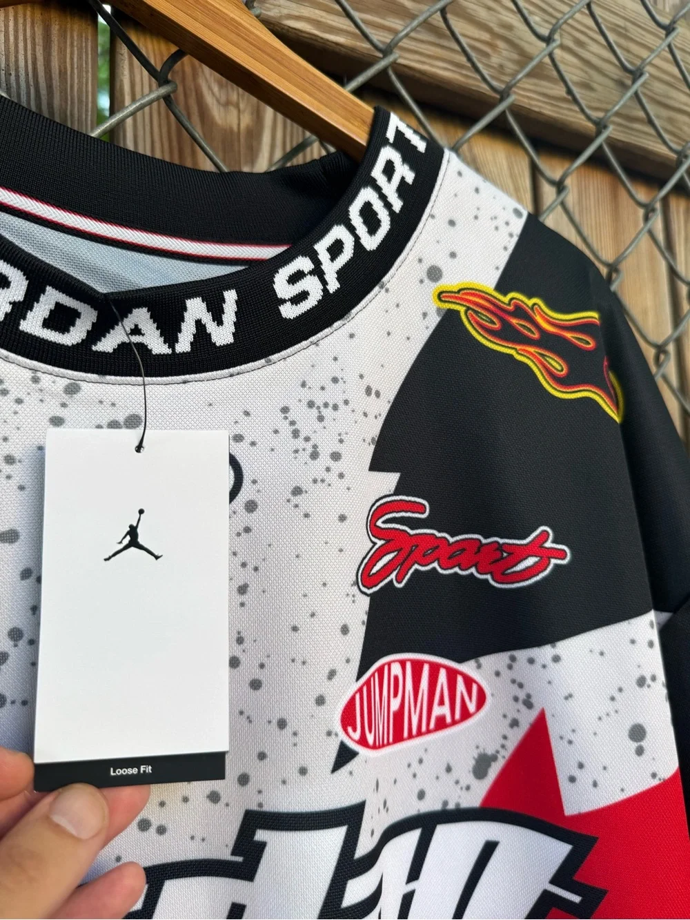 Jordan Jumpman x NASCAR jersey